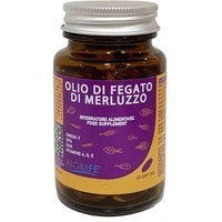 Algilife Olio di Fegato di Merluzzo Integratore Alimentare, 60 Softgel