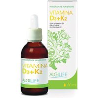Algilife Vitamina D3 + K2 Gocce Mantenimento Ossa e Muscoli, 30ml