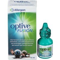 Allergan Optive Fusion Soluzione Oftalmica Lubrificante e Osmoprotettiva, 10ml