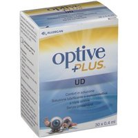 Allergan Optive Plus UD Gocce Oculari Lubrificanti, 30 Flaconcini