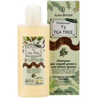Alma Briosa FitoShampoo T3 Tea Tree Shampoo Forfora Grassa, 200ml
