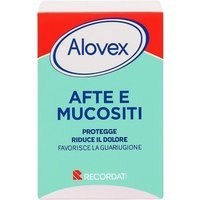 Alovex Afte e Mucositi Dispositivo Medico Afte e Irritazioni della Mucosa Orale e Orofaringea, 20 Bustine
