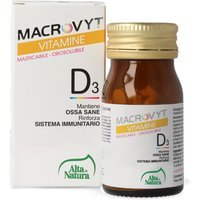 Alta Natura Macrovyt - Vitamina D3 Integratore Alimentare, 60 compresse