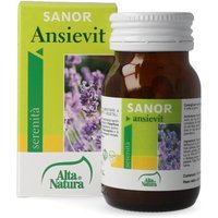 Alta Natura Sanor - Ansievit Integratore Alimentare, 100 tavolette