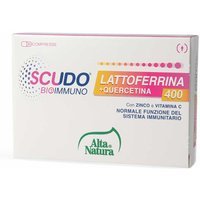Alta Natura Scudo - Integratore Lattoferrina 400 + Quercetina, 30 Compresse
