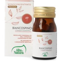 Alta Natura Terranata - Biancospino 500mg Integratore Relax e Benessere Mentale, 60 Compresse