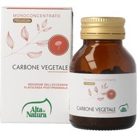 Alta Natura Terranata - Monoconcentrato Carbone Vegetale 475mg, 90 Compresse