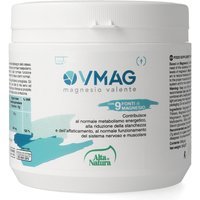 Alta Natura VMag Integratore Alimentare con 9 fonti di Magnesio, 300g