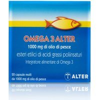 Alter Omega 3 Integratore Alimentare, 20 Capsule Molli 1000 mg
