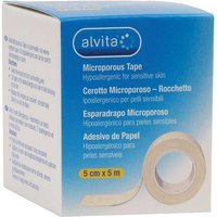 Alvita Cerotto Microporoso in rocchetto 5cm x 5m