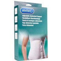 Alvita Fascia Di Sostegno Addominale Colore Bianco Taglia 1 (75-95 cm)