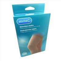 Alvita Ginocchiera Elastica Ambidestra Colore Beige Taglia 3 (41-46 cm) 1 Pezzo