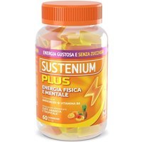 A. Menarini Sustenium Plus - Integratore con aminoacidi, vitamina B6 e zinco, 60 gommose