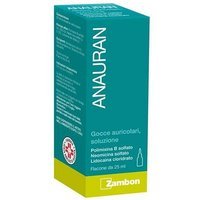 Anauran Gocce Auricolari per Otiti Acute e Croniche, 25ml