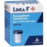Angelini Linea F Contenitore Sterile per Urina, 150ml