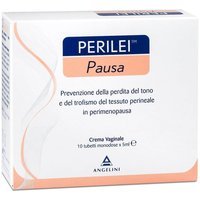 Angelini Perilei Pausa - Perilei pausa crema vaginale, 10 tubetti monodose da 5 ml