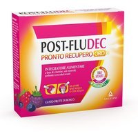 Angelini Post-Fludec - Pronto Recupero Oro Frutti di Bosco, 12 Bustine