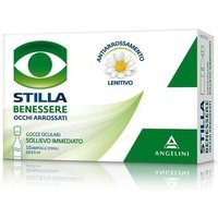 Angelini Stilla Benessere - Gocce oculari Angelini per gli occhi arrossati, 10 ampolle da 0,5 ml