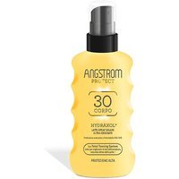 Angstrom Hydraxol Latte Spray Ultra Idratante Protezione SPF 30 Corpo, 175ml