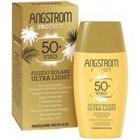 Angstrom Protect Fluido Solare Ultra Light SPF50+ Protezione Solare Viso, 40ml