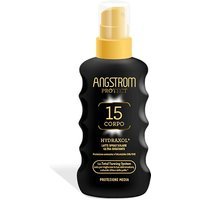 Angstrom Protect Hydraxol SPF15 Latte Spray Solare Ultra Idratante Corpo, 175 ml