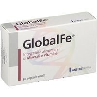 Anseris Farma Globalfe Integratore Alimentare, 30 Capsule Molli