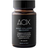 AOX Night Collagen Recovery Integratore Alimentare ad azione Antiossidante, 30 capsule