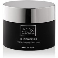 AOX Ten Benefits Crema Viso Anti Età, 50ml
