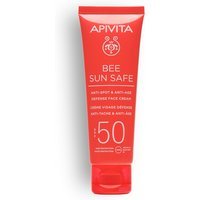 Apivita Bee Sun Safe - Anti Spot & Anti Age Crema Viso SPF50, 50ml