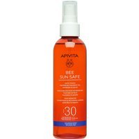 Apivita Bee Sun Safe - Satin Touch Olio Corpo Abbronzante SPF30, 200ml