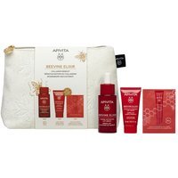 Apivita Cofanetto Regalo Beevine Elixir con Siero Anti-Rughe 30ml + Mini Crema Light Anti-Rughe 15ml + Mini Crema Contorno Occhi Rassodante Liftante 1,5ml
