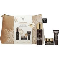 Apivita Cofanetto Regalo Queen con Siero Anti-età Assoluto & Rassodante 30ml + Mini Crema Viso Texture Leggera 15ml + Mini Crema Contorno Occhi Antietà e Rivitalizzante 5ml