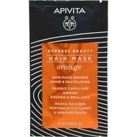 Apivita Express Beauty - Orange Maschera Capelli Illuminante, 20ml
