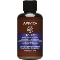 Apivita Tonic - Shampoo Tonificante Anti Caduta Uomo, 75ml