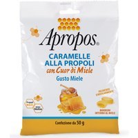 Apropos Caramelle Dure Alla Propoli con Cuor Di Miele, 50g
