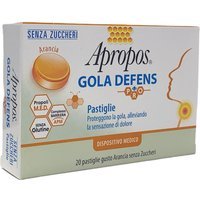 Apropos Gola Defens - Pro Pastiglie per la Gola Dispositivo Medico, 20 pastiglie