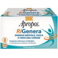 Apropos RiGenera Energia Mentale Fisica Integratore Alimentare, 10 Flaconcini