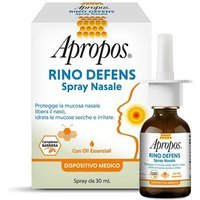 Apropos Rino Defens Spray Nasale - Barriera mucoadesiva ai tannini con oli essenziali, 30 ml
