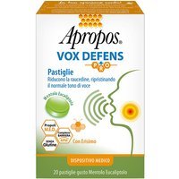 Apropos Vox Defens - Pro Mentolo Eucaliptolo Dispositivo Medico, 20 pastiglie