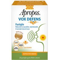 Apropos Vox Defens - Pro Miele e Limone Dispositivo Medico, 20 pastiglie