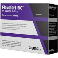 AQMA Flavofort 1500 Integratore Microcircolo e Gambe Pesanti, 14 Bustine