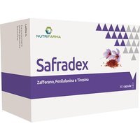 Aqua Viva Safradex - Integratore snellente con zafferano, fenilalanina e tirosina, 60 capsule