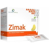 Aqua Viva Zimak Limone - Integratore di vitamine e minerali per la stanchezza, 30 stick