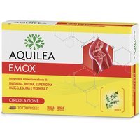 Aquilea Emox Integratore Alimentare per la Circolazione, 30 Compresse
