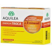 Aquilea Energia Trocà Integratore di Magnesio Zinco Potassio, 20 Bustine