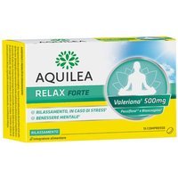 Aquilea Relax Forte Integratore per il Rilassamento e il Benessere Mentale, 15 Capsule