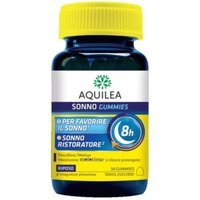 Aquilea Sonno Gummies Integratore Alimentare Sonno e Relax, 30 Gummies