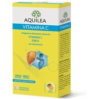 Aquilea Vitamina C Integratore Effervescente Gusto Arancia, 2 x 14 Compresse