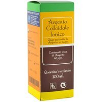 Argento Colloidale Ionico 40 PPM Dispositivo Medico Spray e Contagocce, 100ml