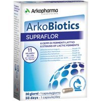 Arkopharma ArkoBiotics Supraflor Integratore Di Fermenti Lattici 30 Capsule